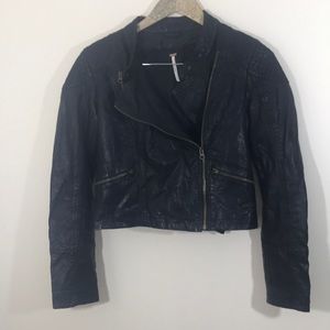 Free People moto jacket